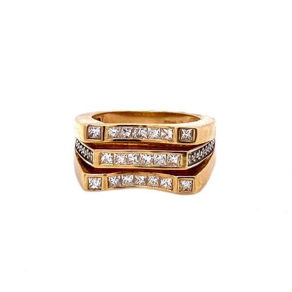 Galaxy Ring - Gold & VS Diamonds Ring
