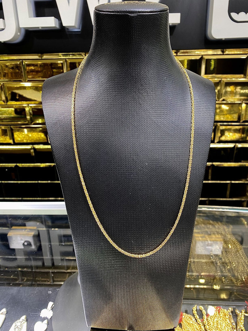 All Yellow Gold Byzantine Chains (Collection)